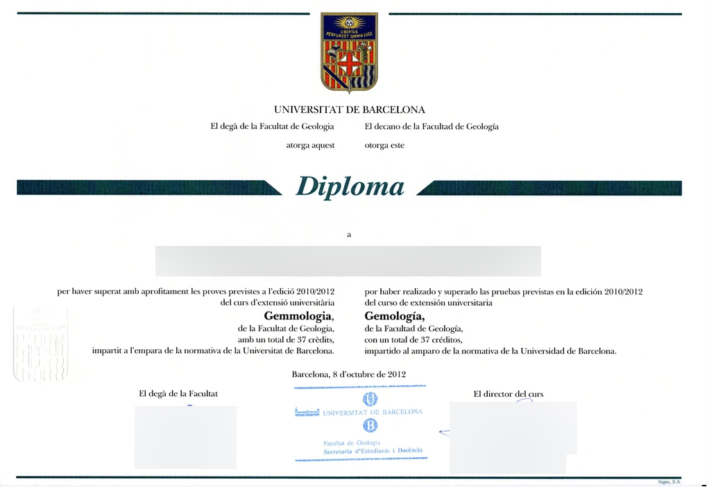 Match Replica Diploma ( Degree ) Spain MatchReplicaDiploma-Spain